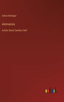 portada Alemannia: Achter Band Zweites Heft (in German)