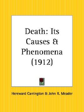 portada death: its causes and phenomena
