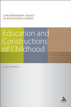 portada education and constructions of childhood