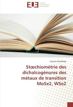 portada Stœchiométrie des dichalcogénures des métaux de transition MoSe2, WSe2 (French Edition)