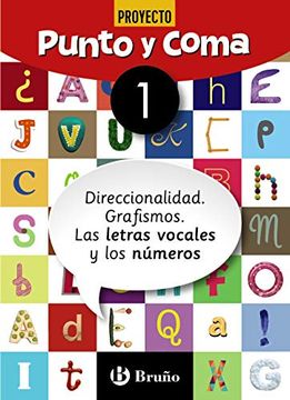 portada Punto y Coma Lengua 1 Direccionalidad. Grafismos. Las Letras Vocales y los Números (in Spanish)