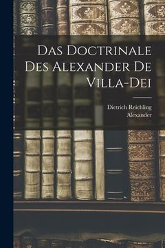 portada Das Doctrinale Des Alexander De Villa-Dei (in Latin)