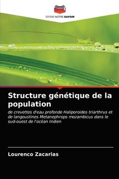 portada Structure génétique de la population (en Francés)