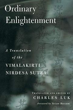 portada Ordinary Enlightenment: A Translation of the Vimalakirti Nirdesa (en Inglés)