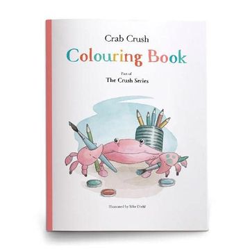 portada Crab Crush Colouring Book (en Inglés)