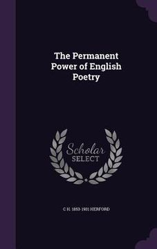portada The Permanent Power of English Poetry (en Inglés)