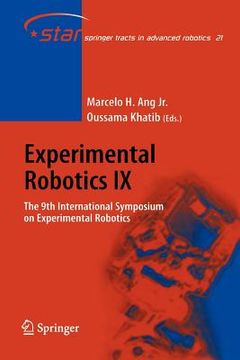 portada experimental robotics ix: the 9th international symposium on experimental robotics (in English)