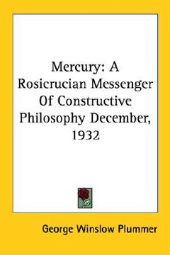 portada mercury: a rosicrucian messenger of constructive philosophy december, 1932 (in English)