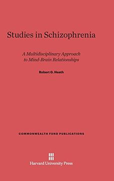 portada Studies in Schizophrenia (Commonwealth Fund Publications) (en Inglés)