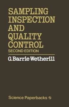 portada Sampling Inspection and Quality Control (Science Paperbacks)