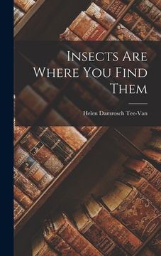 portada Insects Are Where You Find Them (in English)