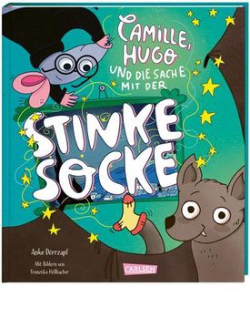 portada Camille, Hugo und die Sache mit der Stinkesocke (in German)