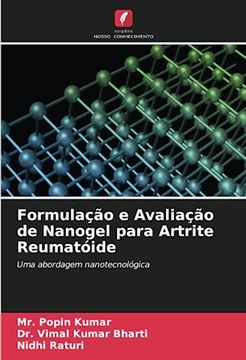 portada Formulação e Avaliação de Nanogel Para Artrite Reumatóide