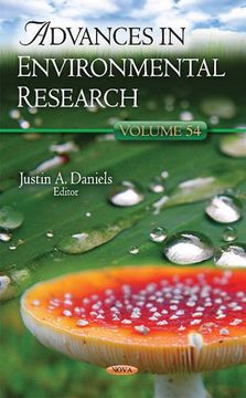 portada 54: Advances in Environmental Research