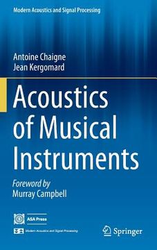 portada Acoustics of Musical Instruments (en Inglés)