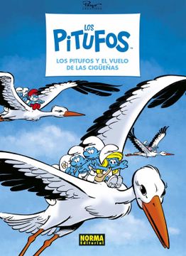 portada Los Pitufos 39. El Vuelo de las Cigueñas