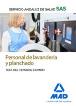 portada Personal de Lavandería y Planchado del Servicio Andaluz de Salud. Test Común