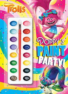 portada Poppy's Paint Party! (Dreamworks Trolls) (en Inglés)