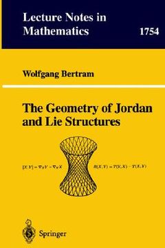 portada the geometry of jordan and lie structures (in English)