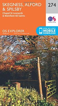 portada Skegness, Alford and Spilsby (OS Explorer Active Map)