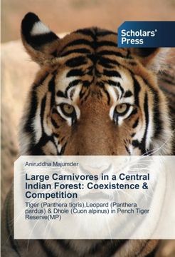 portada Large Carnivores in a Central Indian Forest: Coexistence & Competition: Tiger (Panthera tigris),Leopard (Panthera pardus) & Dhole (Cuon alpinus) in Pench Tiger Reserve(MP)