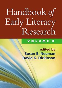portada handbook of early literacy research, volume 3 (in English)