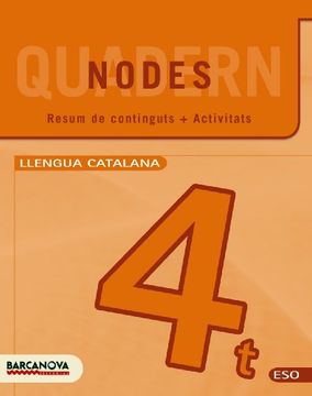 portada Nodes. Llengua catalana. ESO 4. Quadern de treball (in Catalá)