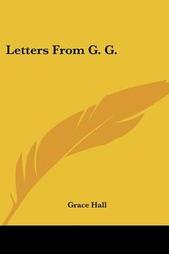 portada letters from g. g. (en Inglés)
