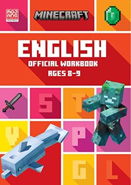 portada Minecraft English Ages 8-9: Official Workbook (Minecraft Education) 
