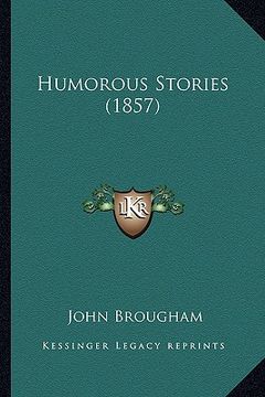 portada humorous stories (1857) (en Inglés)