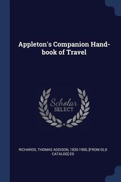 portada Appleton's Companion Hand-book of Travel (en Inglés)