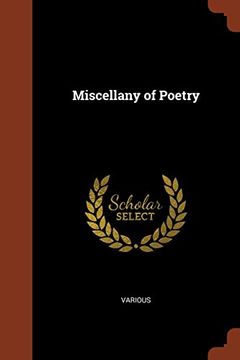 portada Miscellany of Poetry