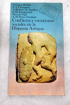 portada Conflictos y Estructuras Sociales en la Hispania Antigua