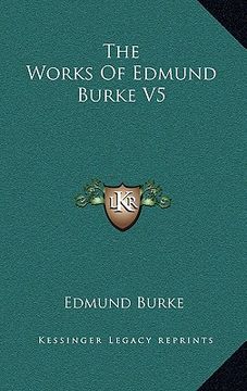 portada the works of edmund burke v5 (in English)