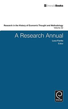 portada A Research Annual: 32 (Research in the History of Economic Thought and Methodology)