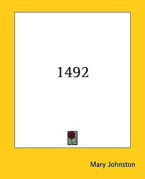 portada 1492 (en Inglés)