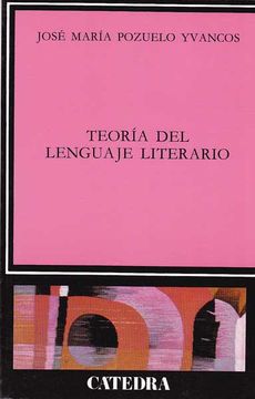 portada Teoria del Lenguaje Literario (in Spanish)
