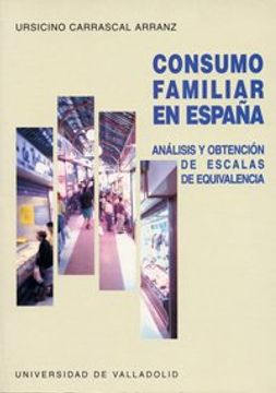 portada Consumo Familiar En España. Análisis y Obtención de Escalas de Equivalencia