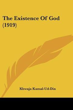 portada the existence of god (1919) (in English)