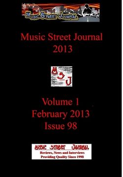 portada Music Street Journal 2013: Volume 1 - February 2013 - Issue 98 Hardcover Edition (in English)