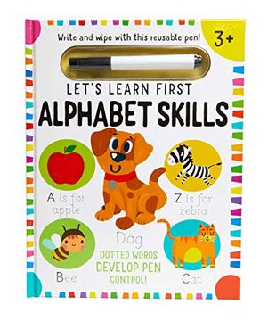 portada Let'S Learn Wipe Clean Hardcover: Alphabet Skills (in English)