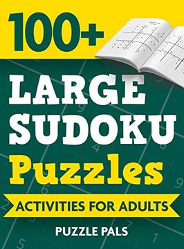 portada 100+ Large Sudoku Puzzles: Activities for Adults (en Inglés)
