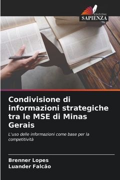 portada Condivisione di informazioni strategiche tra le MSE di Minas Gerais (en Italiano)
