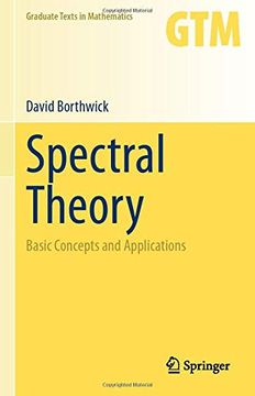 portada Spectral Theory: Basic Concepts and Applications (Graduate Texts in Mathematics) (in English)