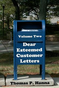 portada Dear Esteemed Customer Letters, Volume Two (en Inglés)