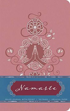 portada Namaste Hardcover Ruled Journal (in English)