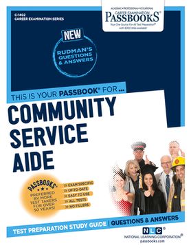 portada Community Service Aide (C-1402): Passbooks Study Guide Volume 1402 (en Inglés)