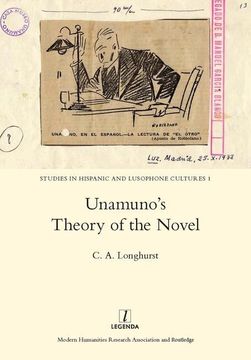 portada Unamuno's Theory of the Novel (en Inglés)