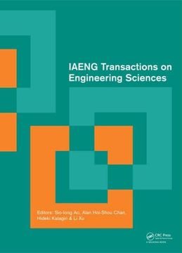 portada IAENG Transactions on Engineering Sciences: Special Issue of the International Multiconference of Engineers and Computer Scientists 2013 and World Con (in English)