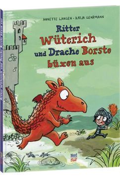 portada Ritter Wüterich und Drache Borste büxen aus (en Alemán)